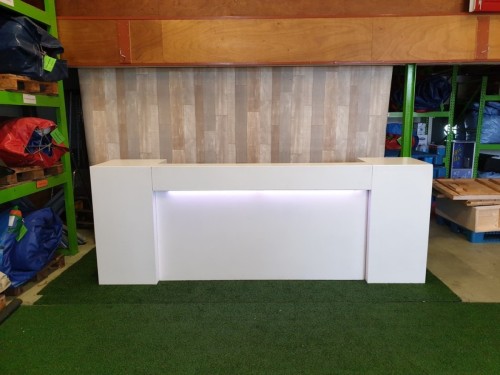 Mobiele voorzetbar met Led